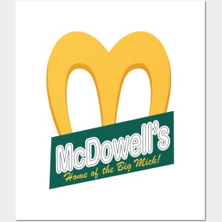 McDowell's - Home of the Big Mick Posters and Art